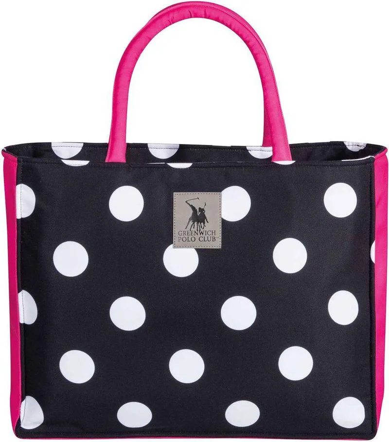 ΤΣΑΝΤΑ ΘΑΛΑΣΣΗΣ GREENWICH POLO CLUB 4068 BLACK/FUSCHIA (46X36CM)