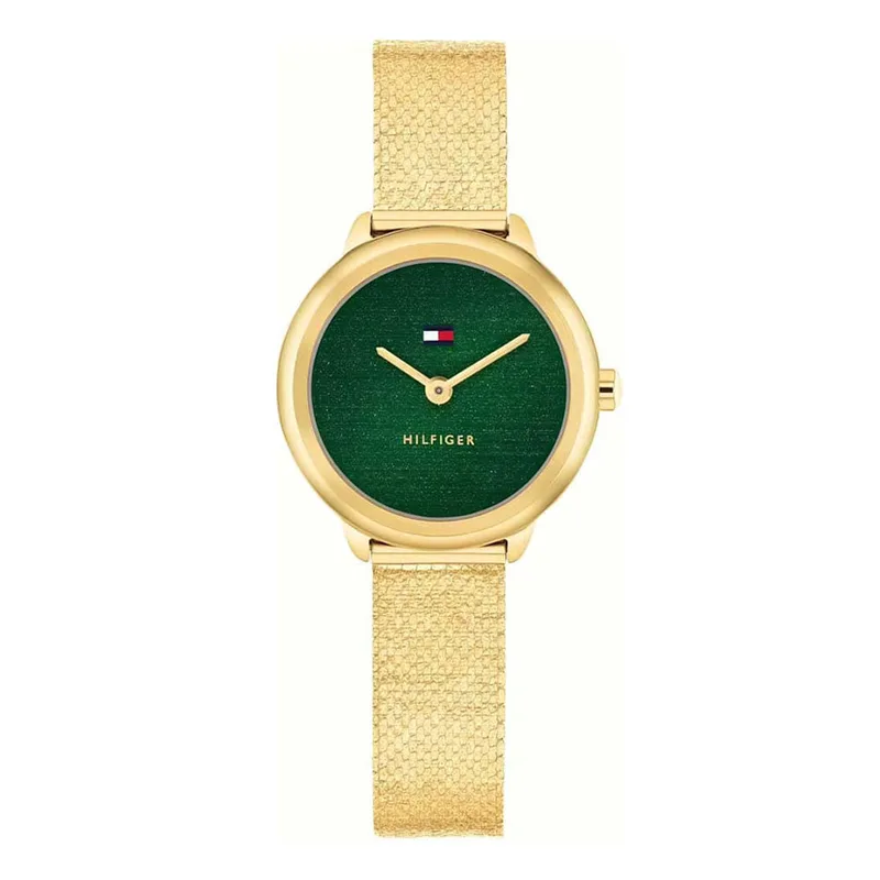 TOMMY HILFIGER Demi Χρυσό Tone Stainless Steel Mesh Bracelet 1782812
