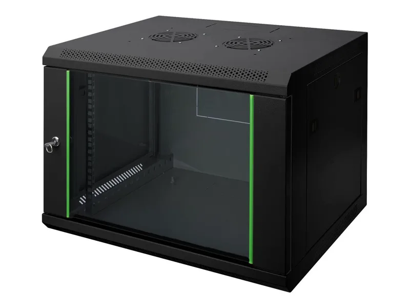 DIGITUS Wandgehäuse Dynamic 7HE 385x600x450mm Μαύρο