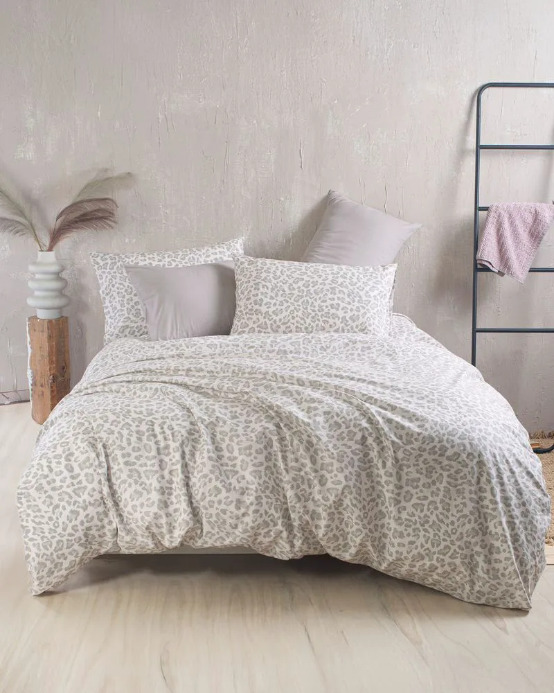 ΣΕΤ ΣΕΝΤΟΝΙΑ ΥΠΕΡΔΙΠΛΑ RYTHMOS NALA ΜΠΕΖ 230X260CM