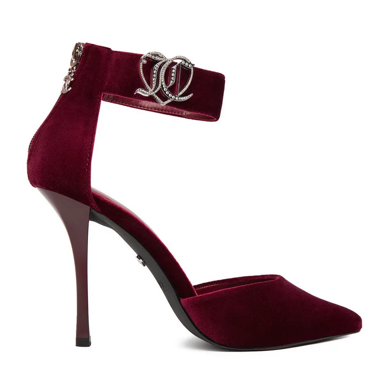 Γόβες Juicy Couture EO-S4S96733-01B Μπορντό