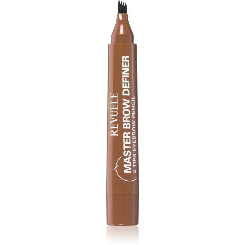 Revuele Master Brow Definer 4 Tips Eyebrow Pencil ακριβής μολύβι για τα φρύδια απόχρωση Light 2.2 ml