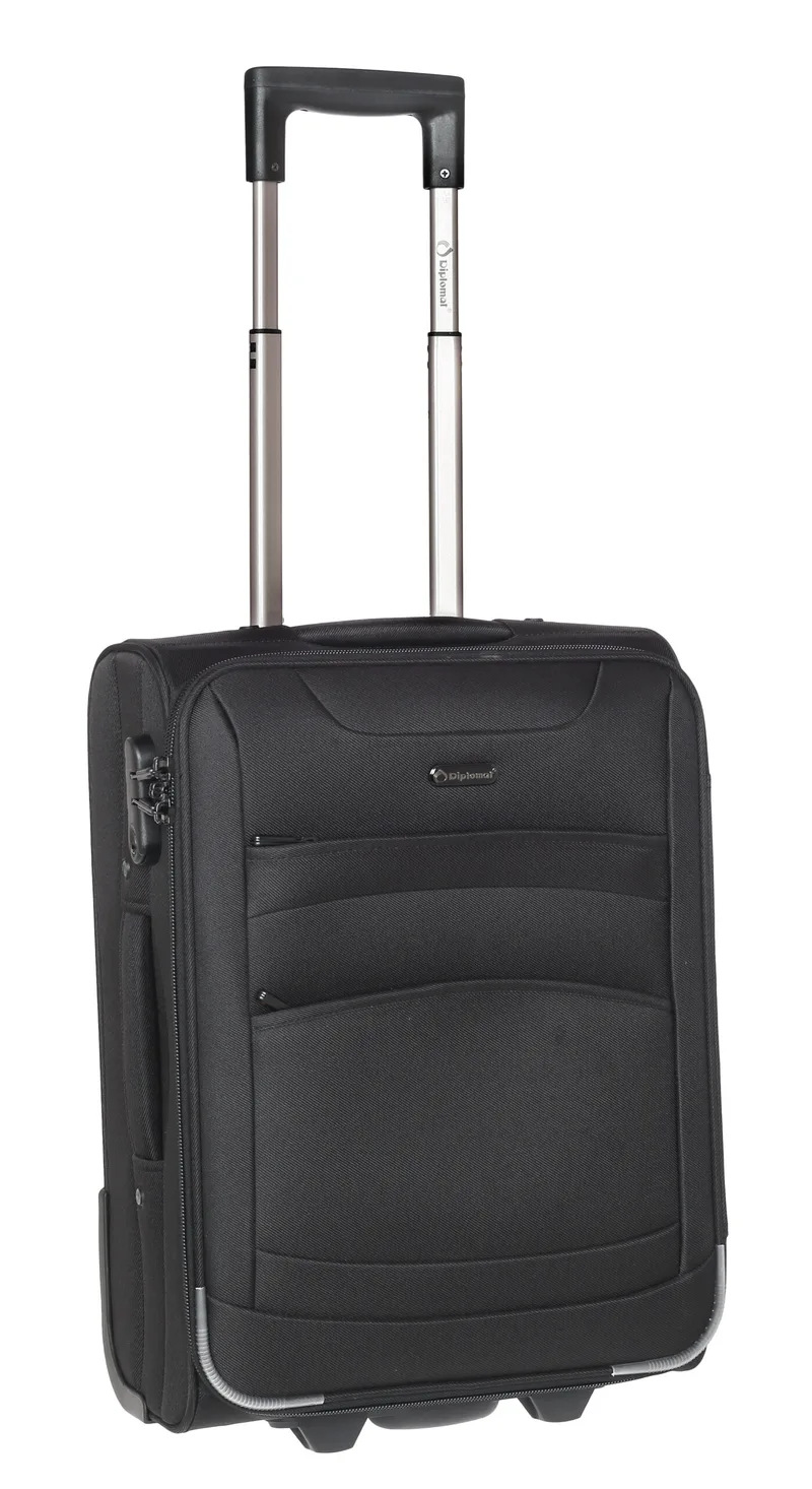 Βαλίτσα Καμπίνας 55cm ZC6019-S Diplomat Μαύρο