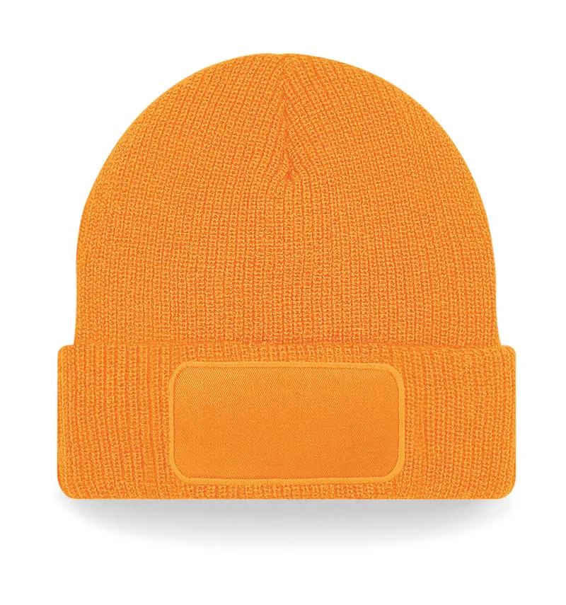 Thinsulate Printers Beanie Beechfield B440 Fluorescent Πορτοκαλί