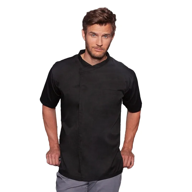 Σακάκι μάγειρα κοντομάνικο Karlowsky BJM 3 Black