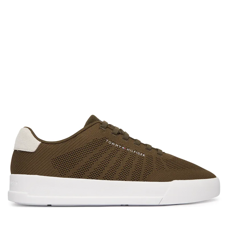 Αθλητικά Tommy Hilfiger Th Court Knit FM0FM05823 Πράσινο