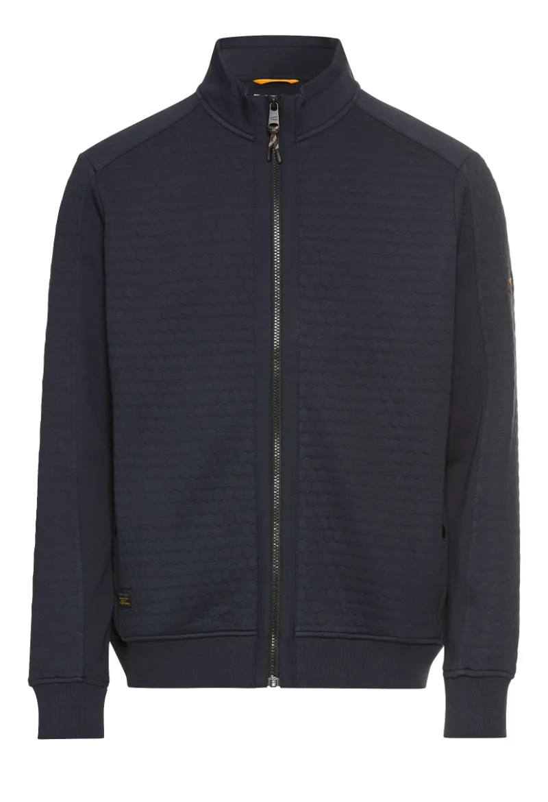 ΑΝΔΡΙΚΟ ΦΟΥΤΕΡ ΖΑΚΕΤΑ CAMEL ACTIVE FULL ZIP ΚΑΝΟΝΙΚΗ ΓΡΑΜΜΗ ΣΚΟΥΡΟ ΜΠΛΕ