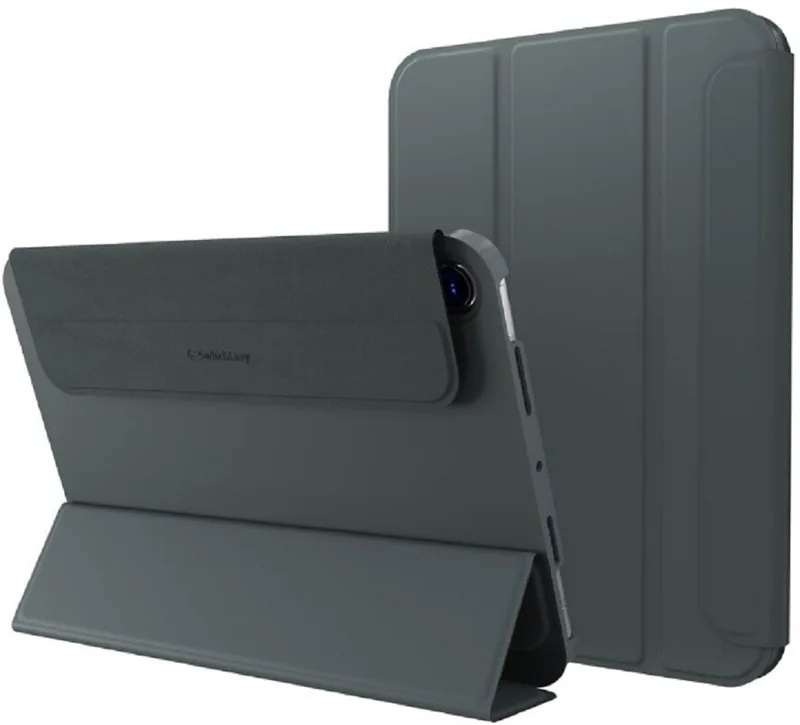 SwitchEasy Origami Plus Θήκη Apple iPad Mini 7 2024 / 6 2021 με Υποδοχή Apple Pencil - Ultimate Gray (GS-109-224-292-219)