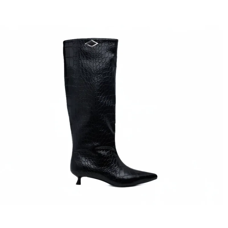REPLAY ΓΥΝΑΙΚΕΙΑ ΜΠΟΤΑ ALDER SHARK GWN91 .000.C0008S 003 BLACK
