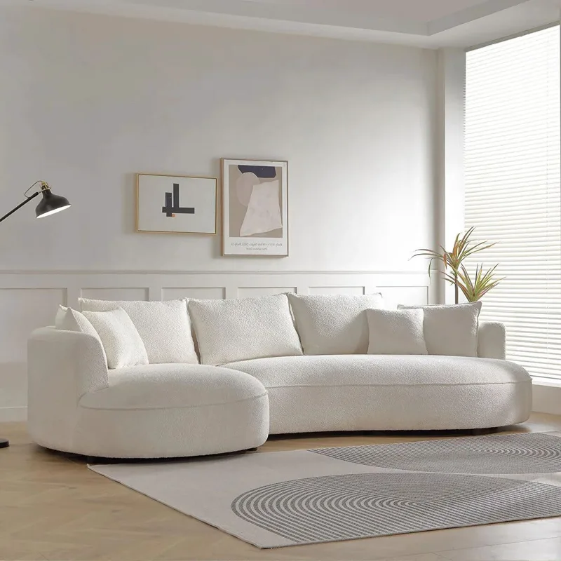 Γωνιακός Καναπές Venedik Left - White 752Est1343 (317x20x163,5)