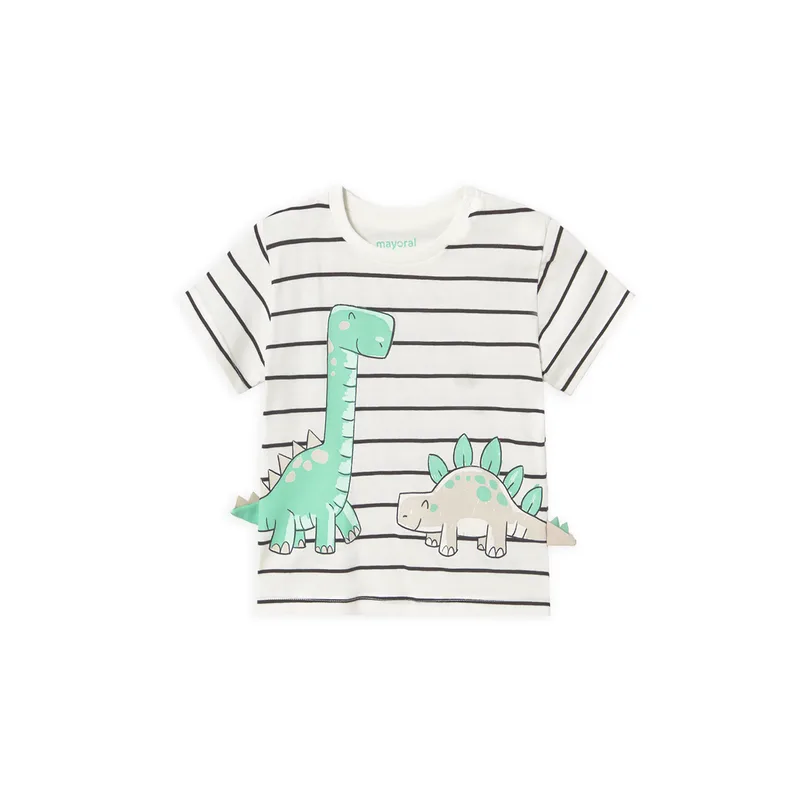 Mayoral T-Shirt 1061 Εκρού Regular Fit