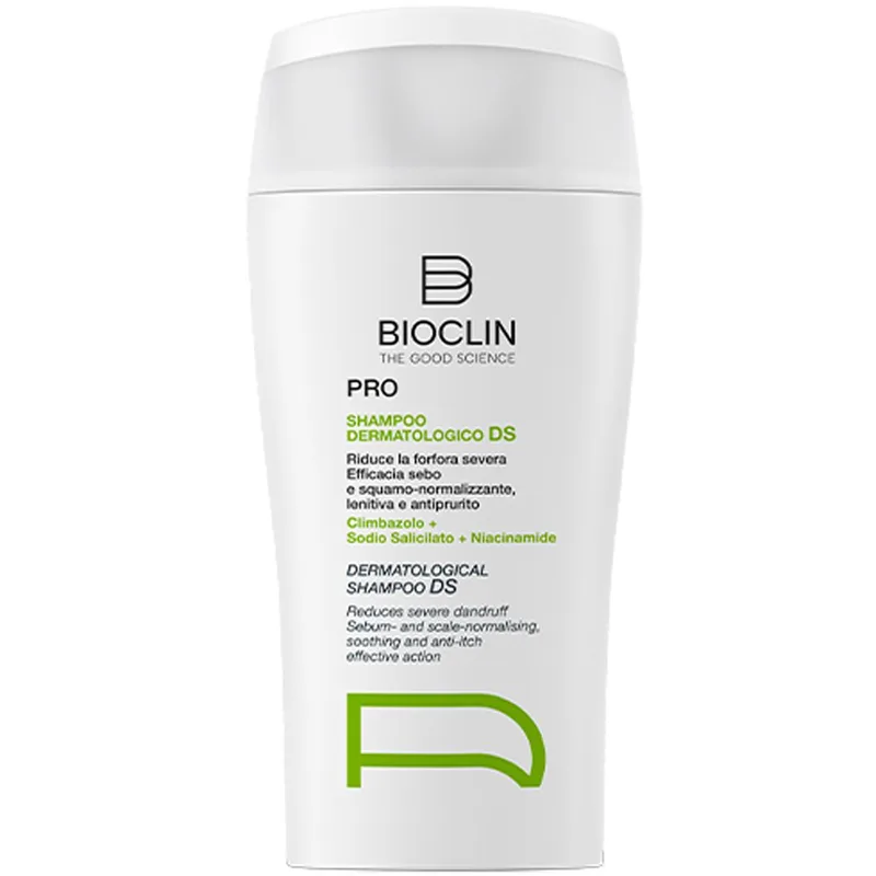 Bioclin Pro Hair Dermatological DS Shampoo Σαμπουάν Σμηγματορροϊκής Δερματίτιδας Κατά της Έντονης Πιτυρίδας, της Υπερβολικής Λιπαρότητας, Φαγούρας & Ερυθρότητας 125ml