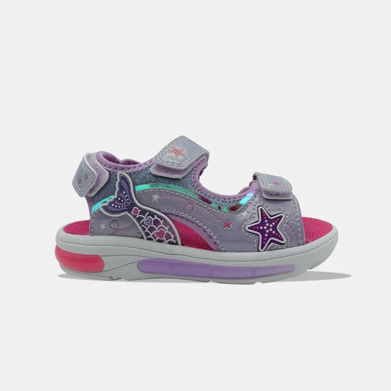 Fila Mermaid Velcro Παιδικά Σανδάλια με Φωτάκια (9000265129_41234)
