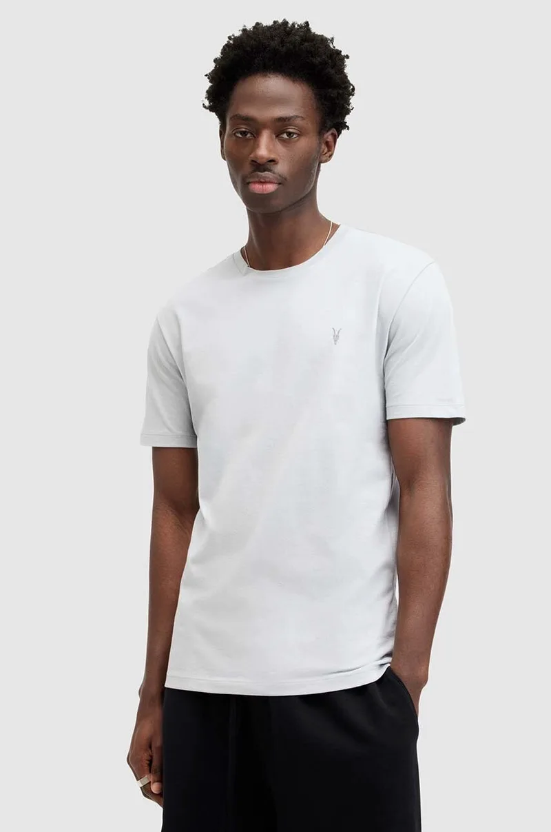 Βαμβακερό μπλουζάκι AllSaints BRACE SS CREW