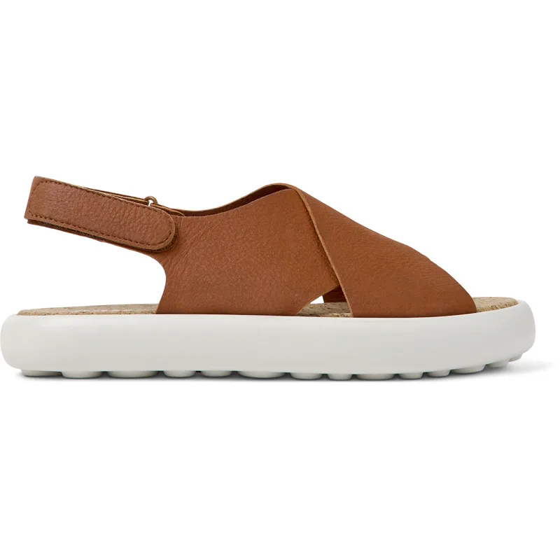 CAMPER Pelotas Flota HyphaLite™ - Πέδιλα Για Ανδρικα - Καφέ, Μέγεθος 42, Smooth leather