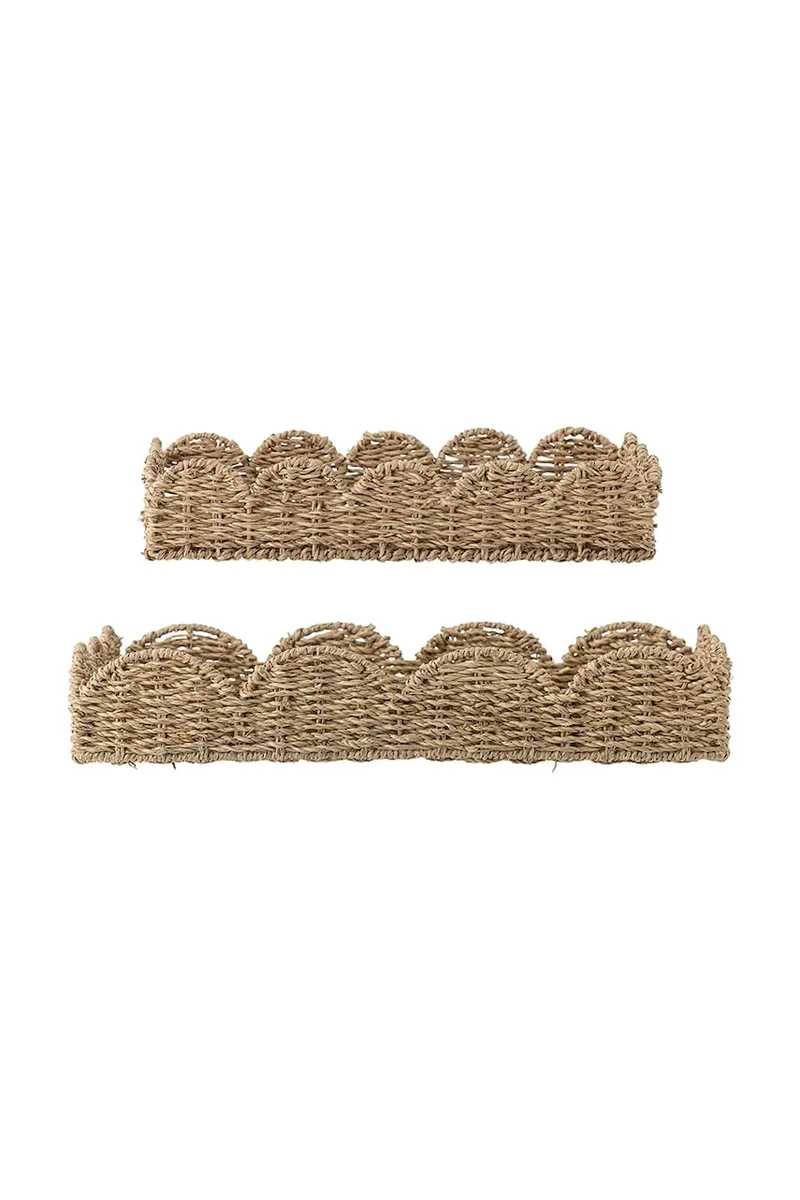Σετ διακοσμητικών δίσκων Bloomingville Brea 2-pack