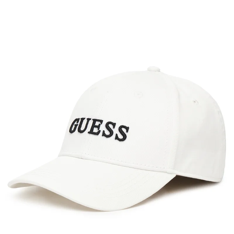 Καπέλο Jockey Guess AW5360 COT01 Λευκό