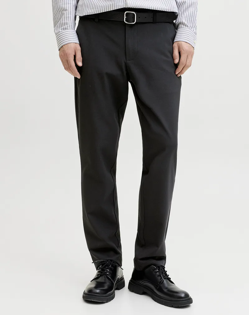 JACK&JONES JPSTOLLIE CONNOR CHINO NOOS 12292100-BLACK Black