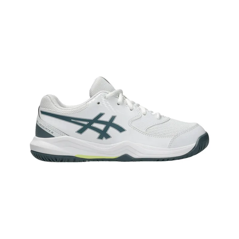 Παπούτσια του τέννις Asics Baskets gel-dedicate 8 gs blanc/Ironclad