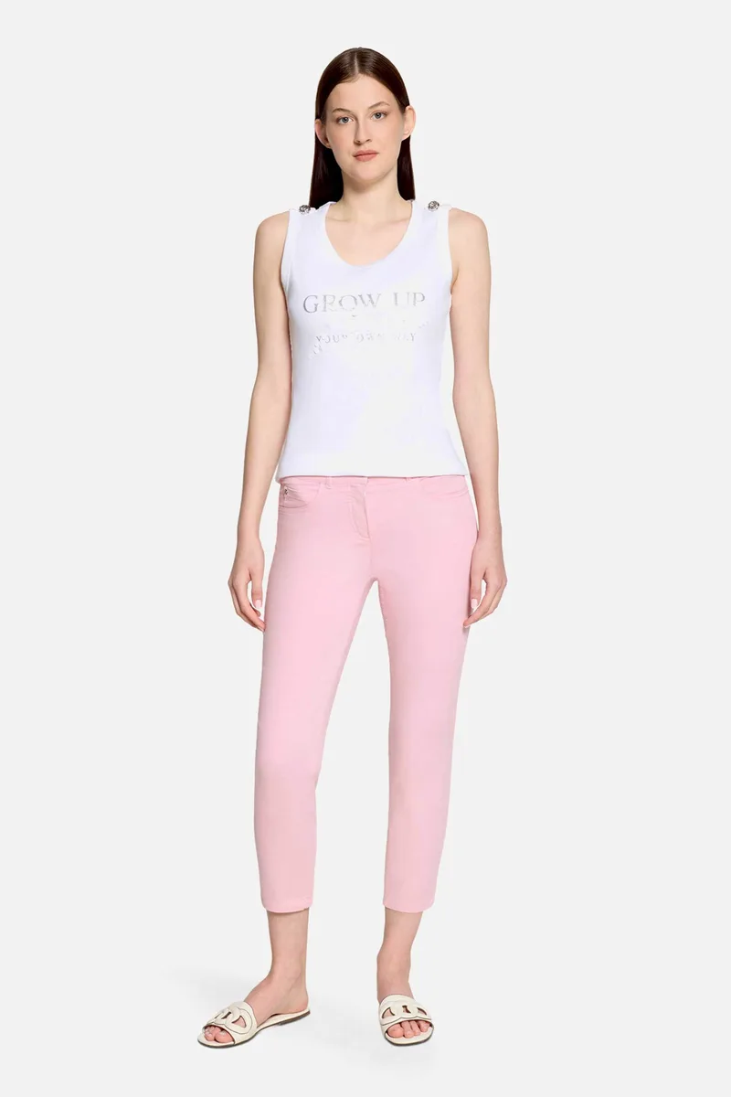 Betty Barclay γυναικείο παντελόνι Slim Fit - 6219/2030 Ροζ