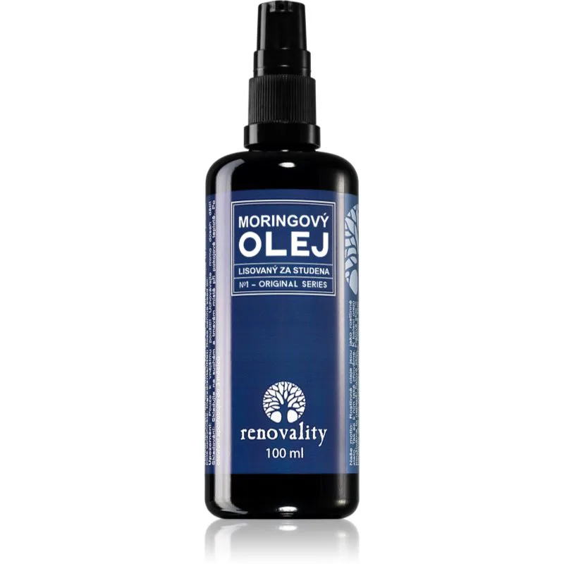 Renovality Original Series Cold-Pressed Moringa Oil λάδι προσώπου για ξηρή επιδερμίδα 100 ml