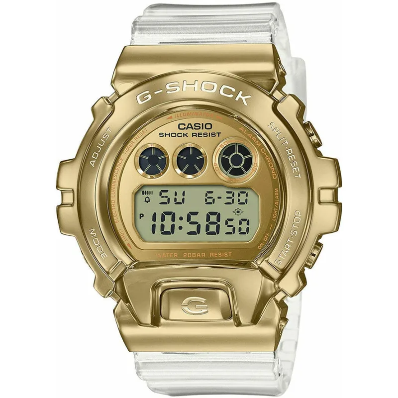 Ρολόγια Casio G-Shock GM 6900SG-9ER Χρυσό/ Transparent Universal