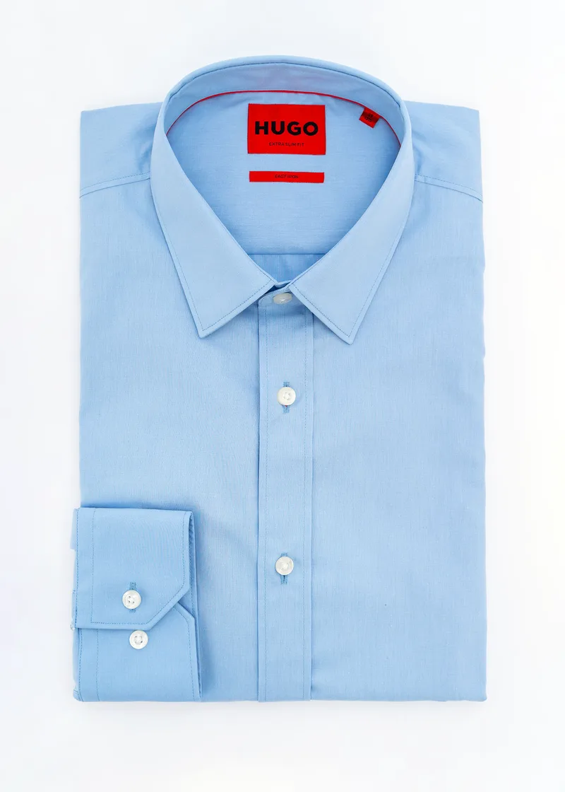 HUGO Πουκάμισο της σειράς Elisha02 - 50479219 459 Light Blue