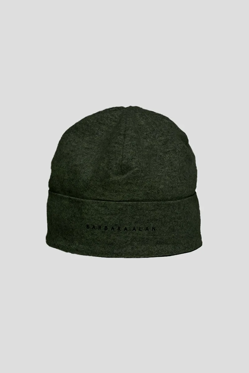 BARBARA ALAN Ανδρικό Πράσινο Beanie In Κhaki