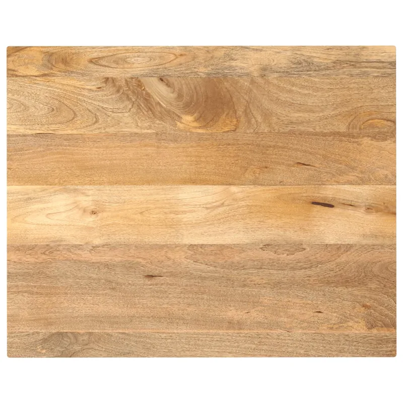vidaXL Επιφάνεια Τραπεζιού Ορθογώνια 100x80x2,5 εκ. από Μασίφ Ξύλο Μάνγκο