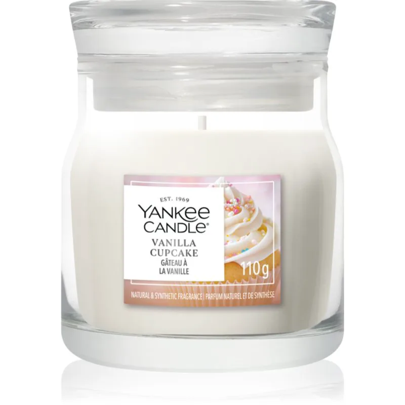 Yankee Candle Vanilla Cupcake αρωματικό κερί Signature 110 γρ