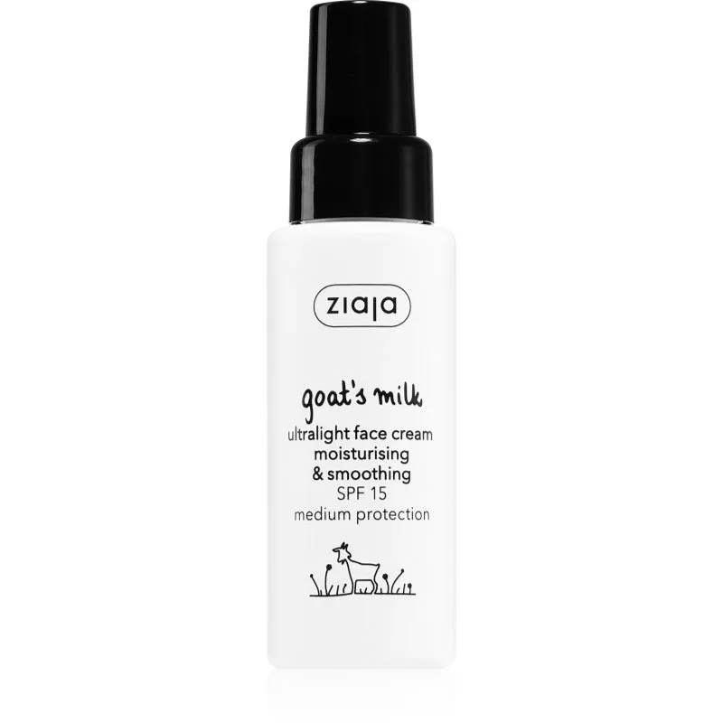 Ziaja Goat's Milk λειαντική κρέμα ημέρας SPF 15 50 ml