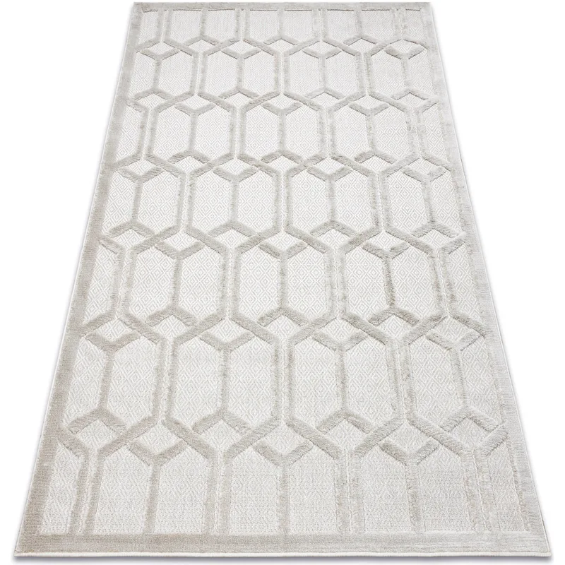 Χαλιά Rugsx Χαλί SANTO σιζάλ 58385 Ruta, γεωμετ 160x220 cm