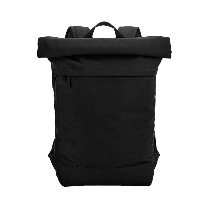 Simplicity Roll-Top Backpack Bag Base BG870 Black