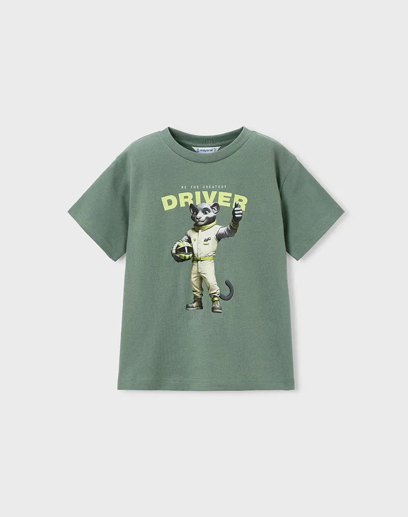 MAYORAL ΜΠΛΟΥΖΑ ΚΟΝΤΟΜΑΝΙΚΗ DRIVER 03070-053 Green