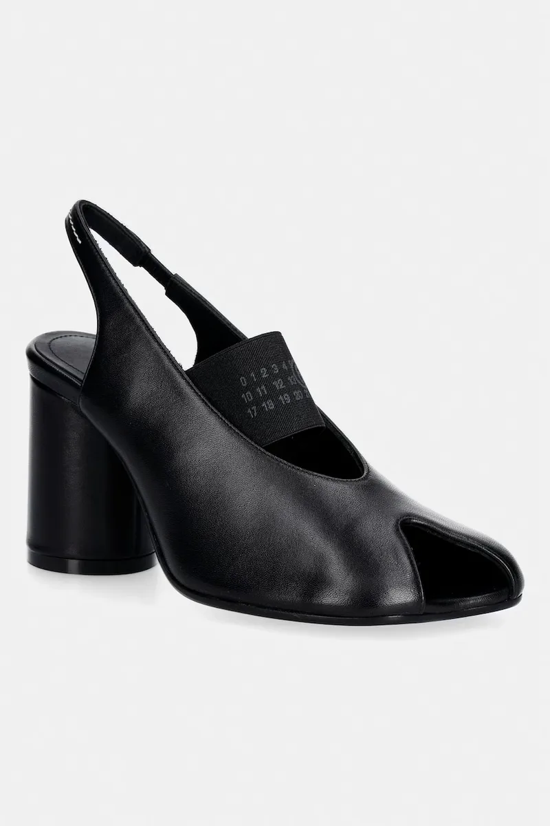 MM6 Maison Margiela γόβες με ανοιχτή φτέρνα Γυναικείες Δερμάτινες