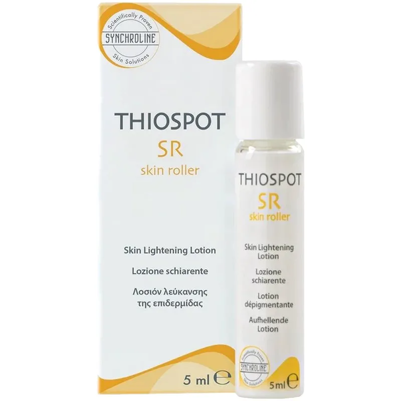Synchroline Thiospot Skin Roller Λοσιόν Λεύκανσης Έντονων και Εντοπισμένων Κηλίδων 5ml
