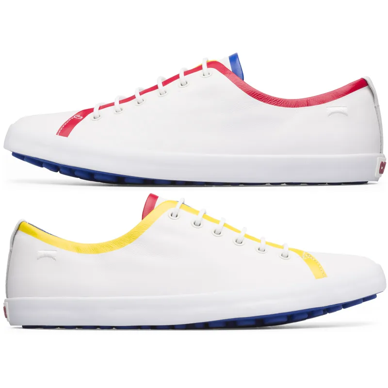 CAMPER Twins - Sneakers Για Ανδρικα - Λευκό, Μέγεθος 43, Smooth leather