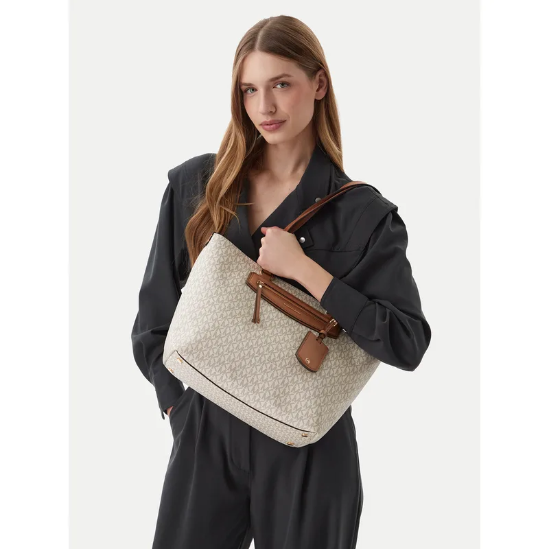Τσάντα MICHAEL Michael Kors 30S6GTVT2B Κρεμ