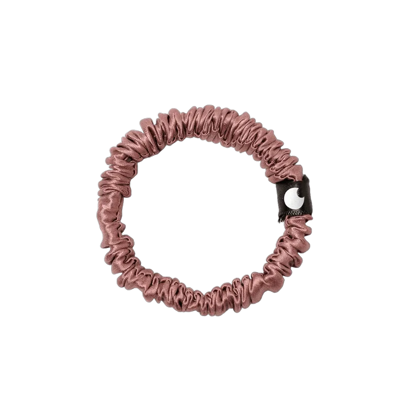 Μεταξωτό Scrunchie Small-Μωβ
