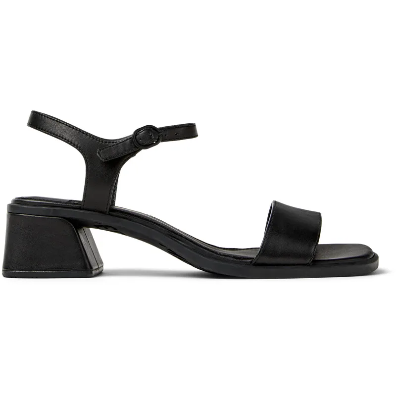 CAMPER Kora Sandal - Πέδιλα Για Γυναικεία - Μαύρο, Μέγεθος 39, Smooth leather