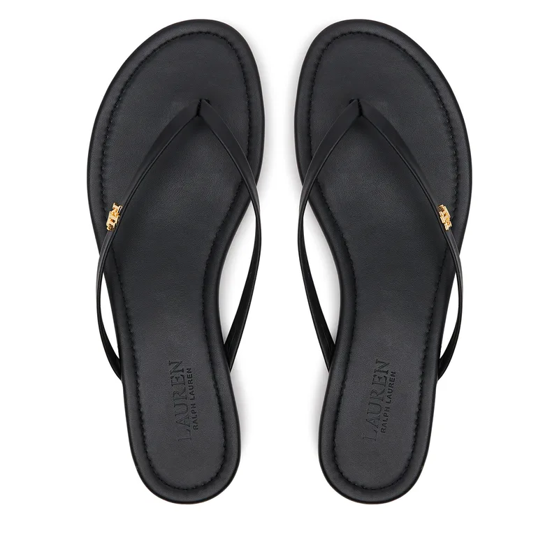 Σαγιονάρες LAUREN RALPH LAUREN Raquel 802953931001 Μαύρο
