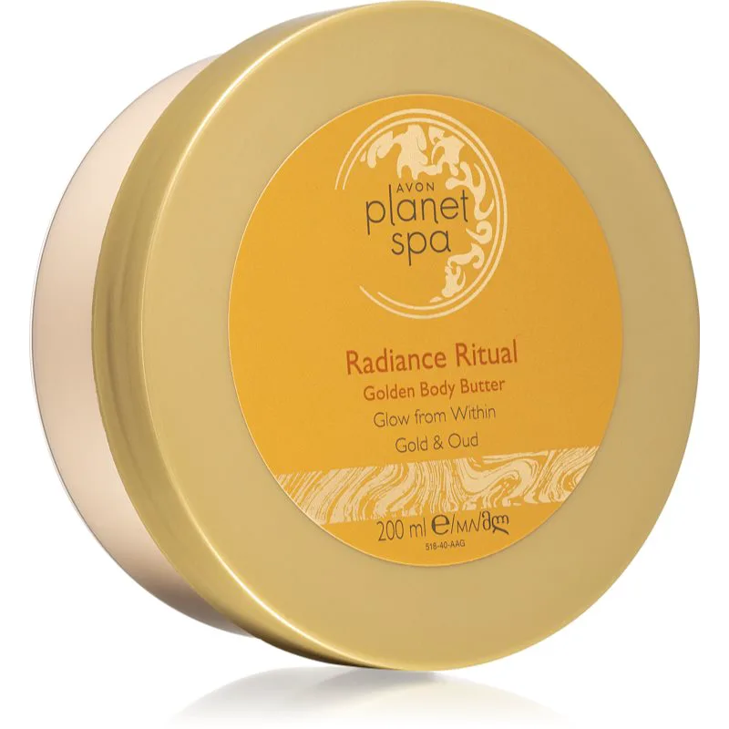 Avon Planet Spa Radiance Ritual βούτυρο σώματος με ενυδατική και καταπραϋντική επίδραση 200 ml