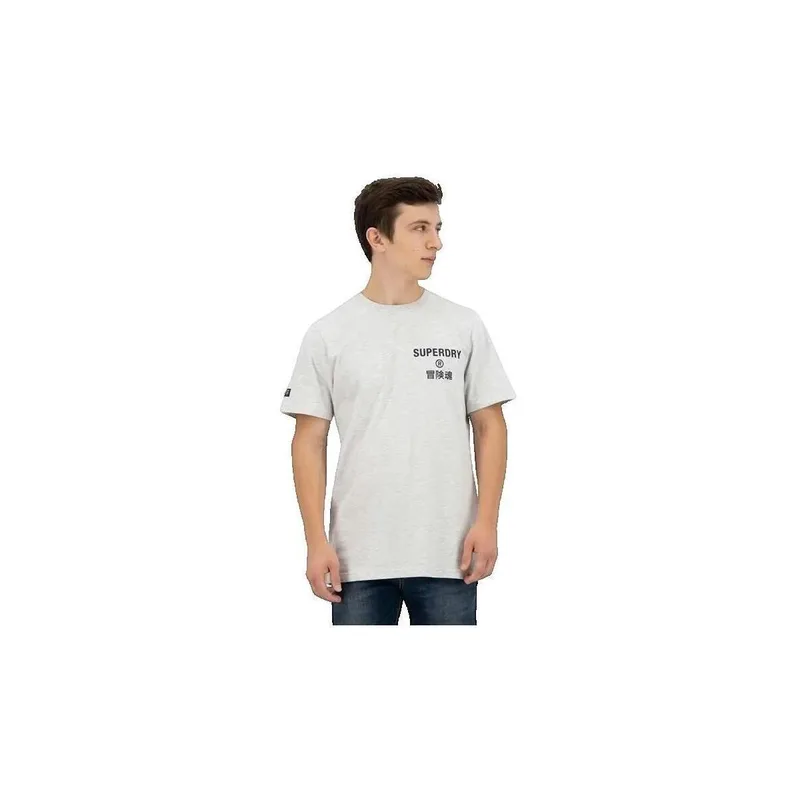 T-shirt με κοντά μανίκια Superdry T-shirt Vintage Corp Logo Marl