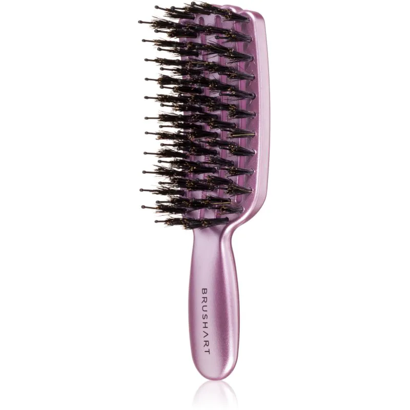 BrushArt Hair Vent blowdry hairbrush with boar bristles βούρτσα για τα μαλλιά με τρίχες από νάιλον και αγριογούρουνο Mini 1 τμχ