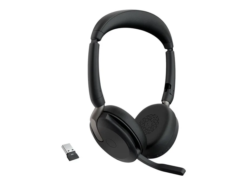 Jabra Headset Evolve2 65 Flex USB-A UC Stereo WLC schnurlos