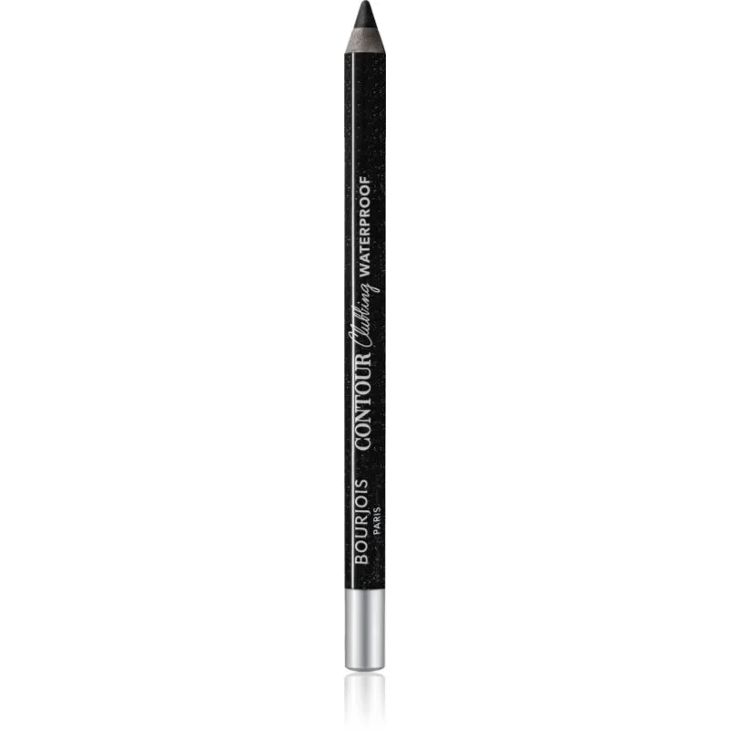 Bourjois Contour Clubbing αδιάβροχο μολύβι για τα μάτια απόχρωση 055 Ultra Black Glitter 1,2 γρ