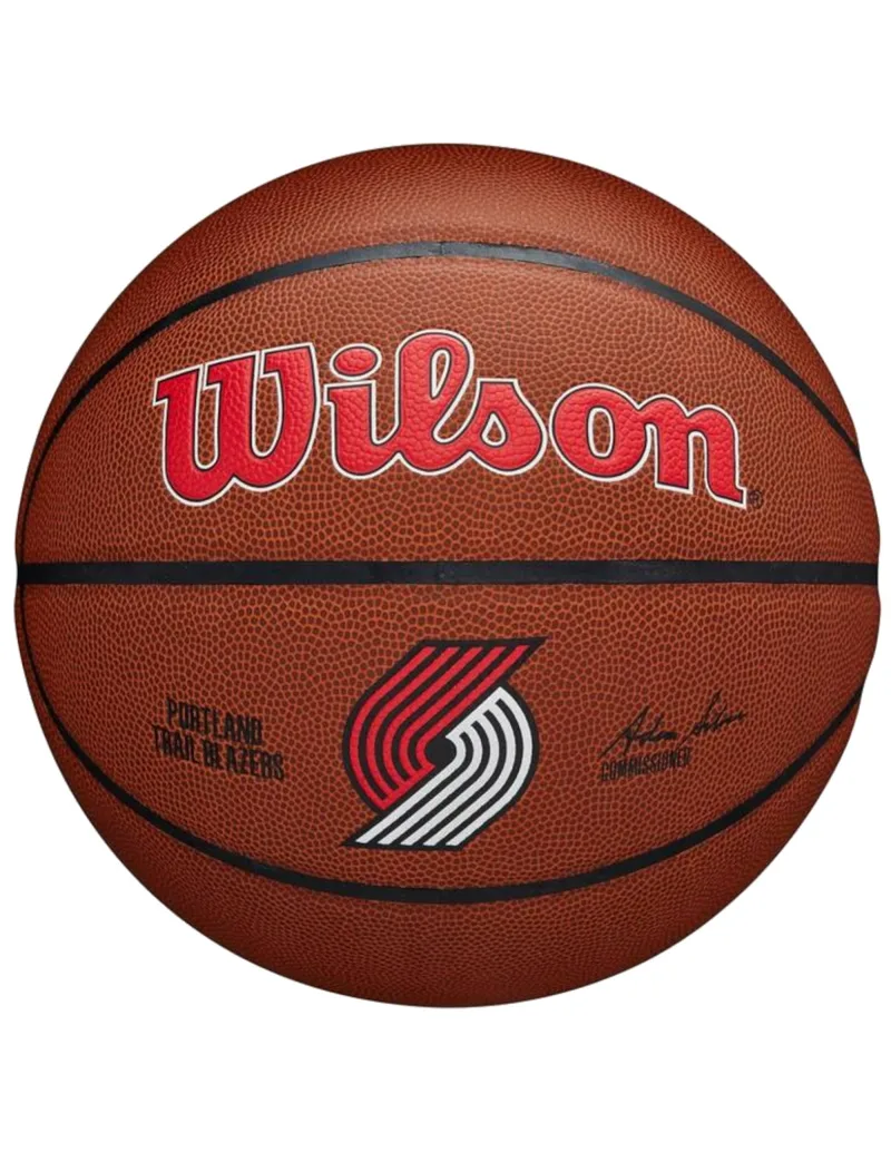 Wilson NBA Portland Trailblazers Μπάλα Μπάσκετ Indoor/Outdoor WTB3100XBPOR