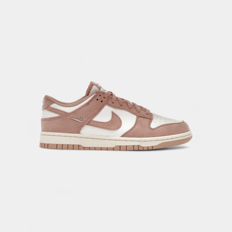 Xαμηλά Sneakers Nike Dunk Low Rose Whisper Χρυσό Mini Swoosh (Women's)