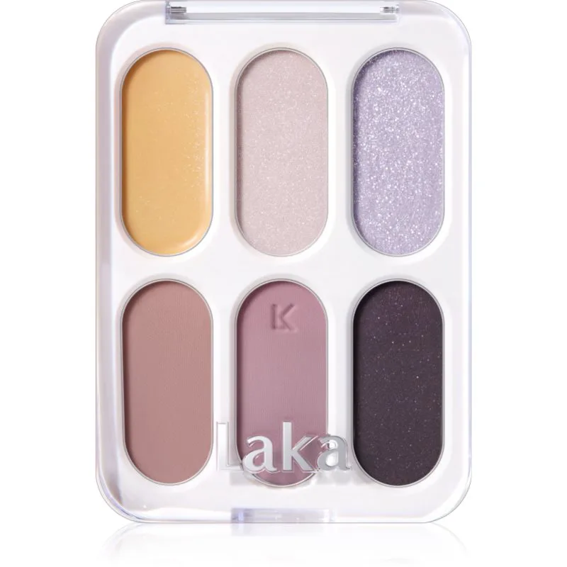 Laka Forever6 Eye Palette Παλέτα σκιών για τα μάτια απόχρωση 02 Attention 7 γρ