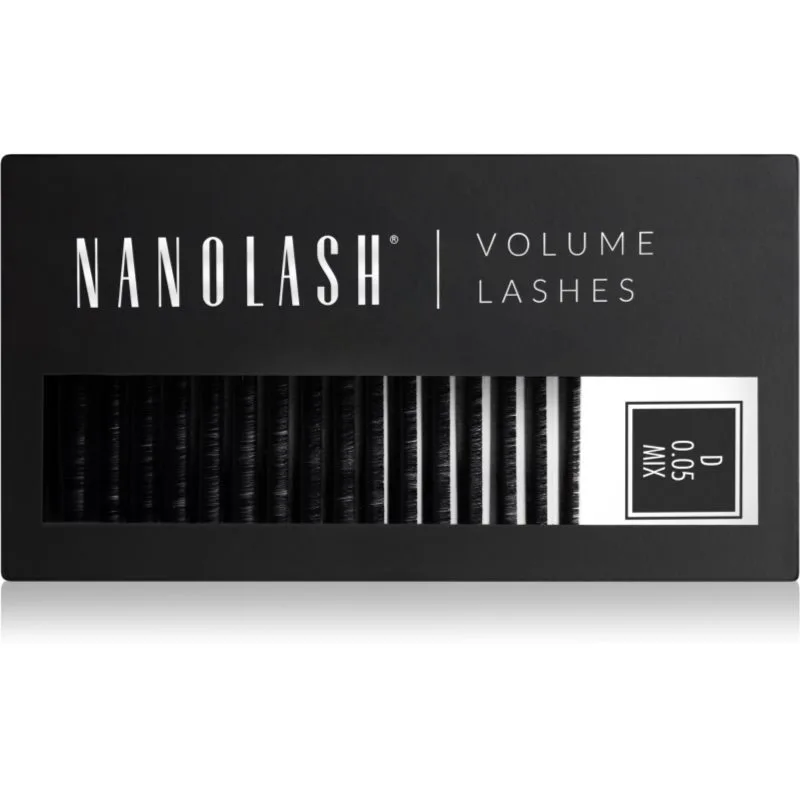 Nanolash Volume Lashes τεχνητές βλεφαρίδες 0.05 D 6-13mm 1 τμχ